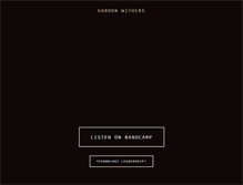 Tablet Screenshot of gordonwithers.com